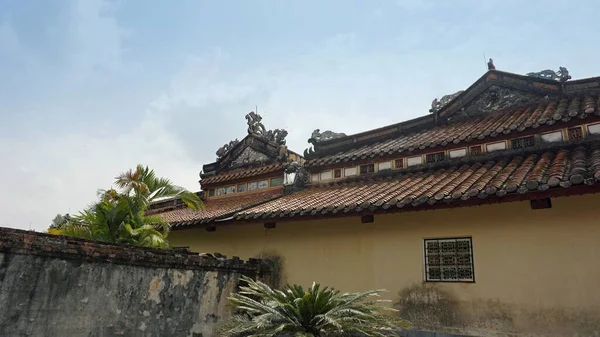 Antika Tempel Byn Nyans Vietnam — Stockfoto