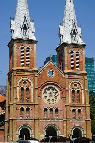 Notre Dame Église Ville Chi Minh Vietnam — Photo