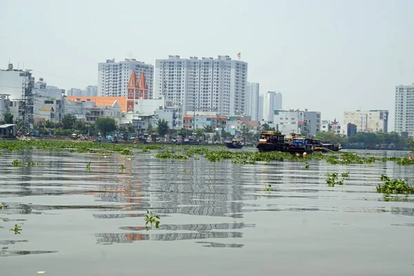 Locales Viven Suburbio Chi Minh Ciudad Vietnam —  Fotos de Stock
