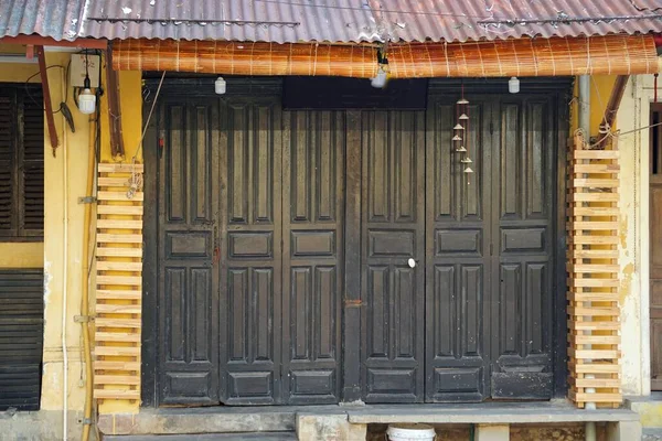 Красочная Традиционная Архитектура Хой — стоковое фото