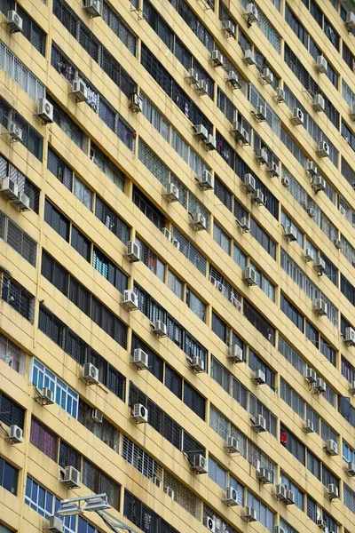 Enorme Edificio Residenziale Nel Centro Singapores — Foto Stock