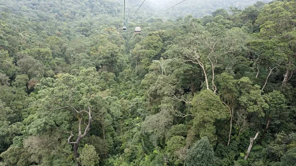 越南巴纳山区的缆车 — 图库照片