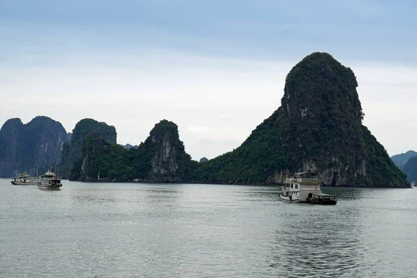 Inseln Der Halong Bucht Vietnam — Stockfoto