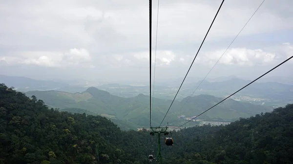 Teleférico Bana Colinas Vietnam — Fotografia de Stock