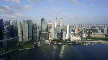 Singapur, Mart 2020: Singapur şehrinin silueti
