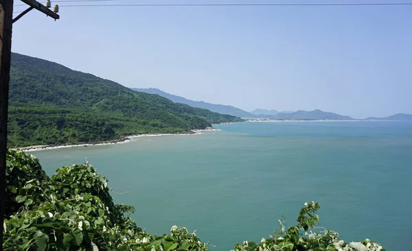 Hermosa Línea Costera Tropical Vietnam Cerca Danang — Foto de Stock
