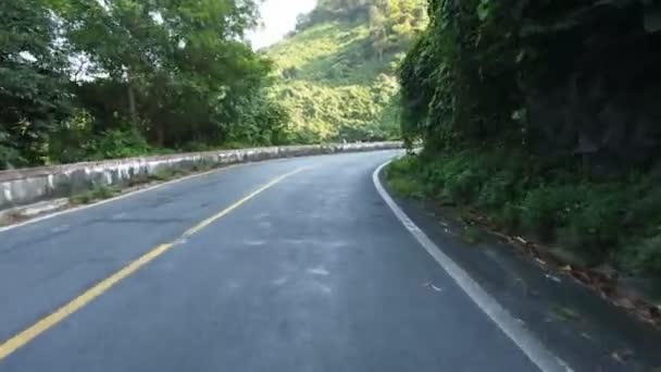 Красивий Волосяний Фургон Центральному Єтнамі — стокове відео