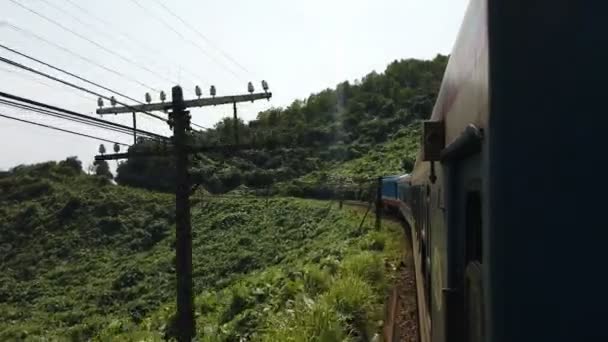 Danang Tren Yolculuğu — Stok video