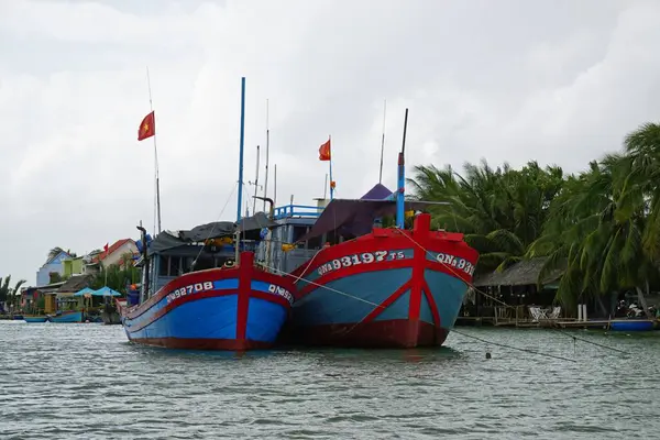 Hue Vietnam Circa Enero 2020 Flota Peces Colores — Foto de Stock