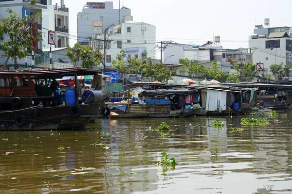 Chi Minh City Vietnam Circa Febbraio 2020 Vivere Nel Sobborgo — Foto Stock