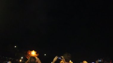 Da Nang, Vietnam, Şubat 2020: Günbatımında Ejderha Köprüsü