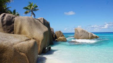 Seyşel Adaları 'ndaki inanılmaz tropikal manzara