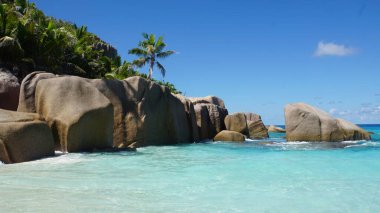 Seyşel Adaları 'ndaki inanılmaz tropikal manzara