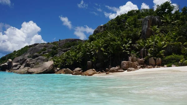 Úžasná Tropická Krajina Seychelských Ostrovech — Stock fotografie