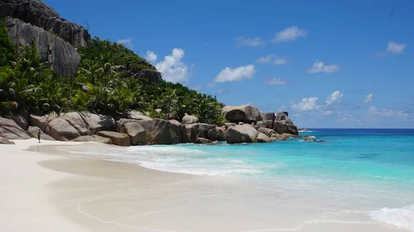 Удивительный Тропический Пейзаж Сейшельских Островах — стоковое фото