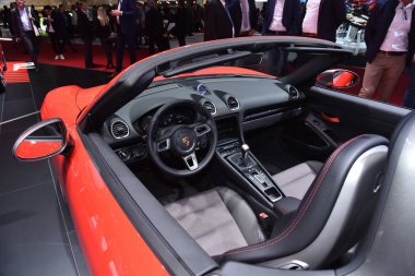 Geneva, showroom, motor show, Porsche 718 boxster t, 2019, 718, car, modern, sunum, otomobil, araç, endüstri, otomobil, motor, otomobil fuarı, Cenevre uluslararası motor fuarı, spor, boxster t, dri