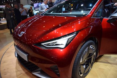 Geneva, Switzerland - March 05, 2019: SEAT El-Born concept at GIMS 2019
