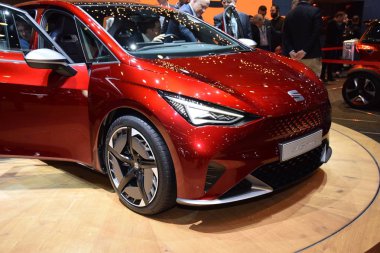 Geneva, Switzerland - March 05, 2019: SEAT El-Born concept at GIMS 2019