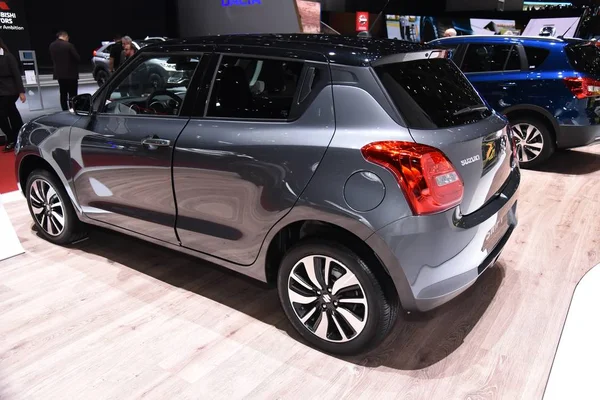 Genebra, Suíça - 06 de março de 2019: Suzuki Swift no 89th GIMS — Fotografia de Stock