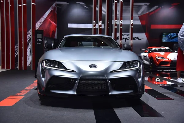 Genebra, Suíça - 06 de março de 2019: Toyota Supra GR no 89th GIMS — Fotografia de Stock