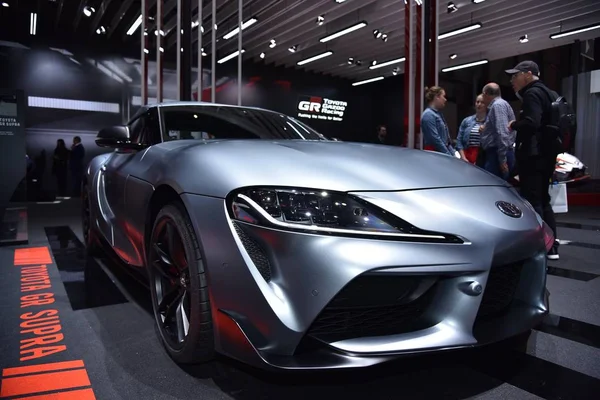 Ginevra, Svizzera - 06 marzo 2019: Toyota Supra GR alla 89esima GIMS — Foto Stock