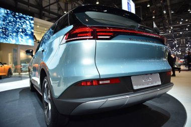 Cenevre, İsviçre - 04 Mart 2019: 89. Gims 'de Aiways U5