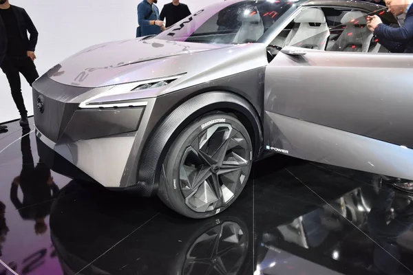 Genebra, Suíça - 05 de março de 2019: Nissan IMq e-power Concept at 89th GIMS — Fotografia de Stock