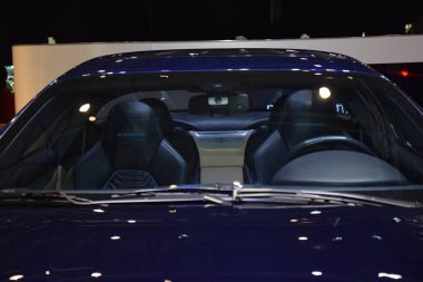 Geneva, Switzerland - March 06, 2019: Touring Superleggera Sciadipersia at 89th GIMS