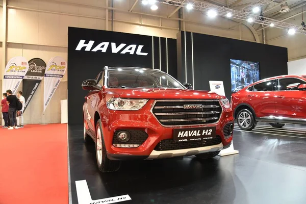 保加利亚索菲亚- 2019年10月14日：在索菲亚车展上的Haval H2 。 — 图库照片