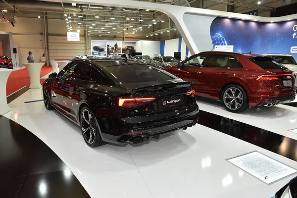 Sofia, Bulgaria - 11 de octubre de 2019: Audi RS5 en el Salón del Automóvil de Sofía — Foto de Stock