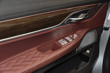 Sofya, Bulgaristan - 11 Ekim 2019: The 7 at Sofia Motor Show