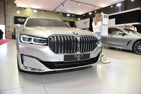 Sofya, Bulgaristan - 11 Ekim 2019: The 7 at Sofia Motor Show