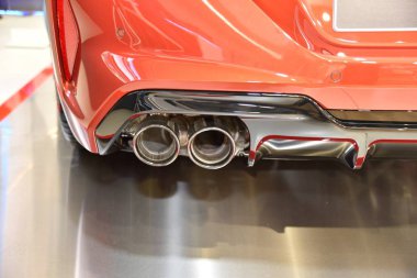 Sofya, Bulgaristan - 11 Ekim 2019: Sofya Motor Fuarında M8 Yarışması