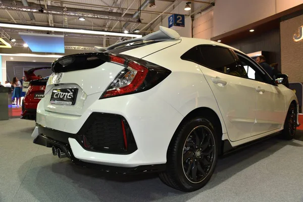 Sofia, Bulgária - 14 de outubro de 2019: Honda Civic no Sofia Motor Show — Fotografia de Stock