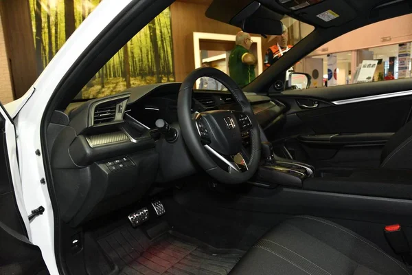 Sofia, Bulgaria - 14 de octubre de 2019: Honda Civic en el Salón del Automóvil de Sofía — Foto de Stock