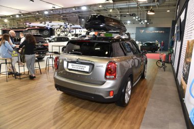 Sofya, Bulgaristan - 14 Ekim 2019: Mini Vatandaş Eklentisi Melezi Sofya Motor Fuarında