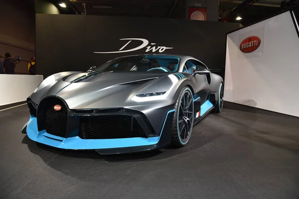 Paris, France - October 03, 2018: Bugatti Divo at Paris Motor Show — ストック写真