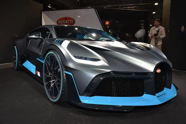 Paris, France - October 03, 2018: Bugatti Divo at Paris Motor Show — ストック写真