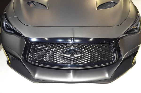 Paris, Fransa - 03 Ekim 2018: Sonsuzluk Projesi Siyah S Paris Motor Show 'da