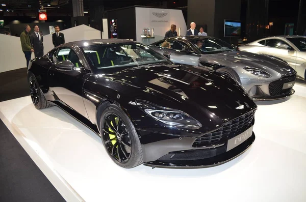 Paris, France - October 02, 2018: Aston Martin DB11 at Paris Motor Show — Stock Photo, Image