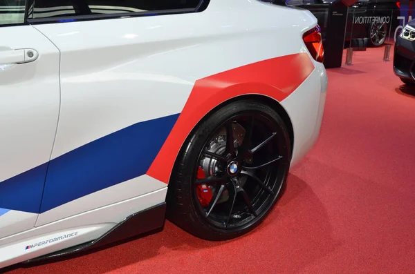 Paris, França - 03 de outubro de 2018: BMW M2 Competition at Paris Motor Show — Fotografia de Stock
