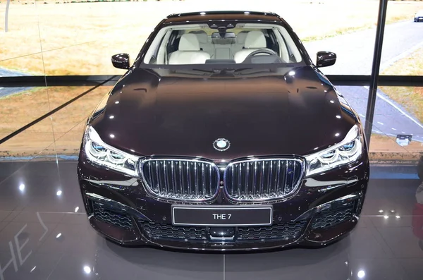 Paris, França - 02 de outubro de 2018: BMW The 7 no Paris Motor Show — Fotografia de Stock