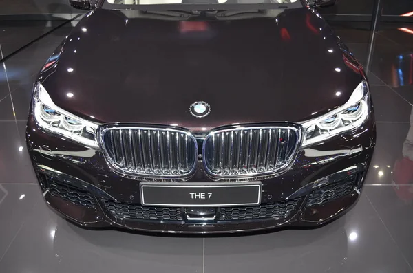 Parigi, Francia - 02 ottobre 2018: BMW The 7 al Salone di Parigi — Foto Stock
