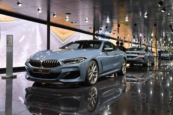 Paris, France - October 02, 2018: BMW The 8 at Paris Motor Show — Stock Photo, Image