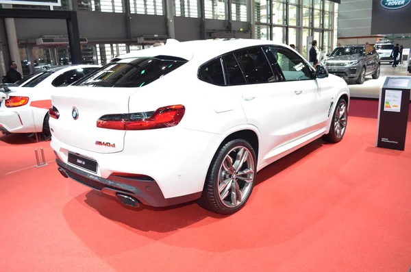 Paris, France - October 02, 2018: Bmw X4 на Paris Motor Show — стокове фото