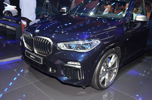 Paris, França - 02 de outubro de 2018: BMW X5 no Paris Motor Show — Fotografia de Stock