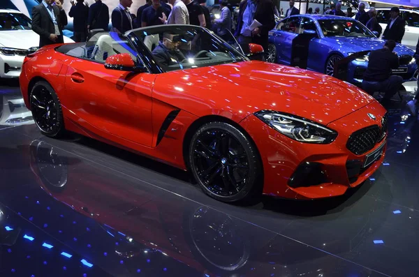 Paris, França - 02 de outubro de 2018: BMW Z4 no Paris Motor Show — Fotografia de Stock