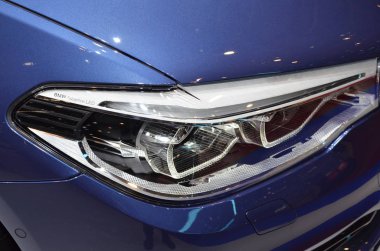 Cenevre, İsviçre, Mart 06-2018: Bmw Alpina B5 Gims Turnesi