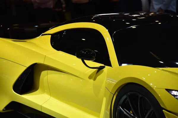 Ginevra, Svizzera, 07 marzo 2018: Hennessey Venom F5 al GIMS — Foto Stock