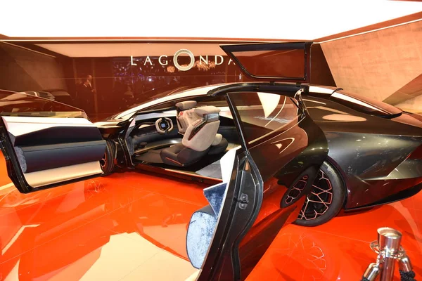 Geneva, Switzerland, March 06-2018: Lagonda Vision Concept at GIMS — Stock Photo, Image